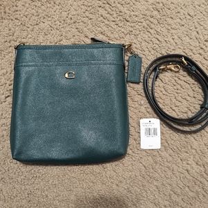 Coach kitt messenger crossbody dark pine